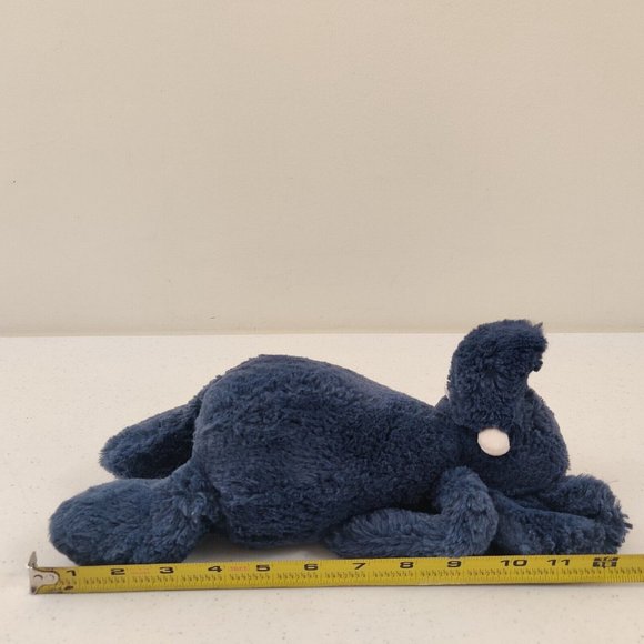 Jellycat Plush Bashful Blue Elephant 12” Stuffed Animal Plush Toy - Picture 7 of 7